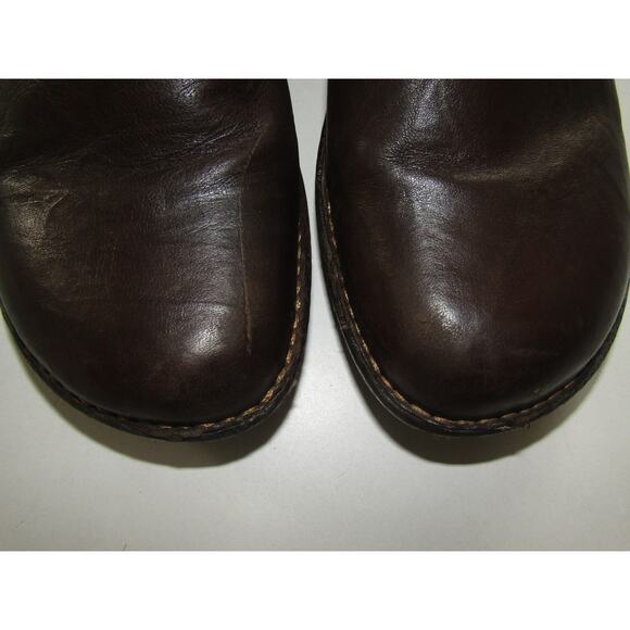 Børn Women’s Brown Leather Clogs Slip-On Shoes Size 9 / 40.5 Comfort Neutral - Picture 7 of 10